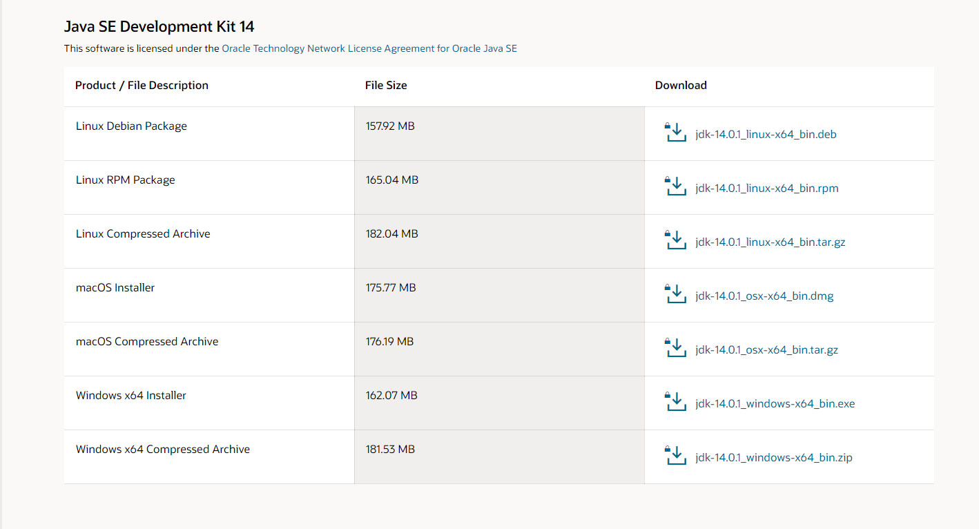 download java sdk 2